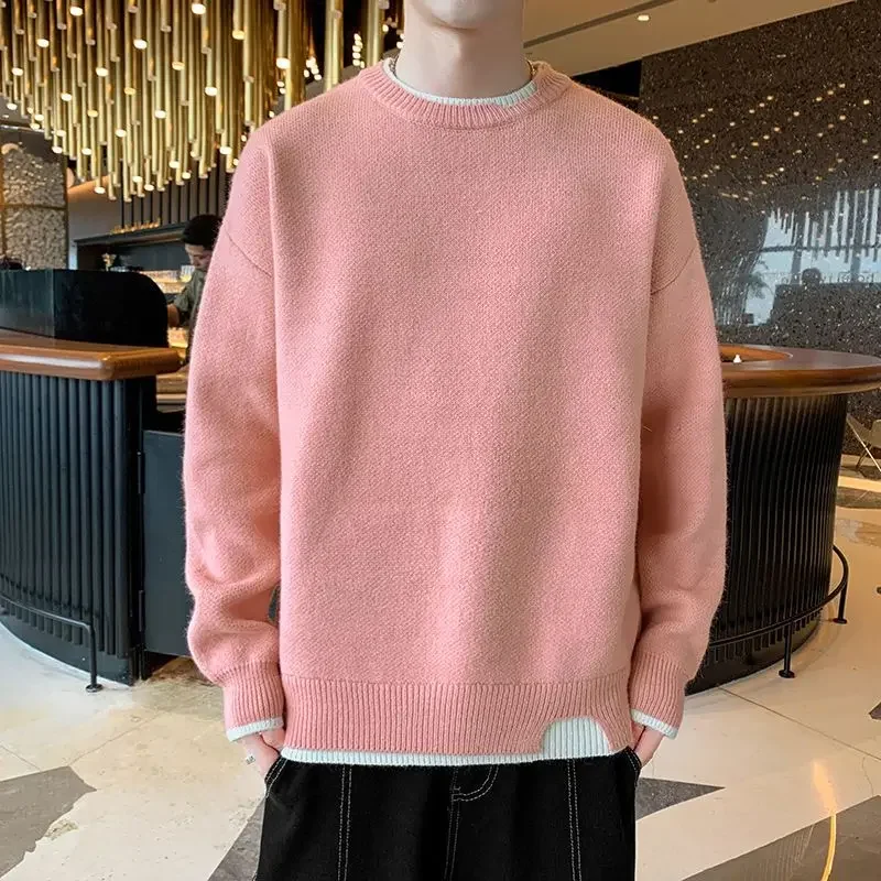 Man Clothes Pullovers Round Co - огляд і ціна Winter Clothing Colors