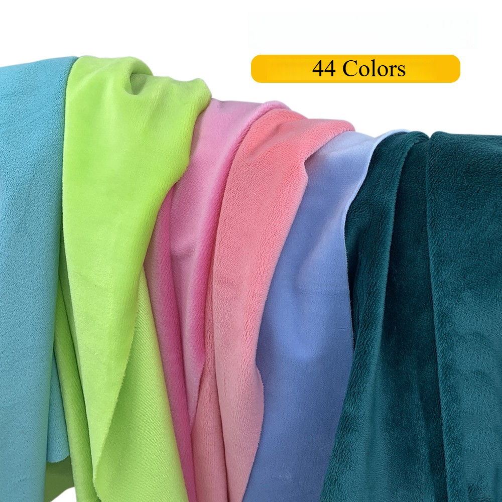 44 Colors Soft Short Plush Fab - огляд і ціна Winter Clothing Colors