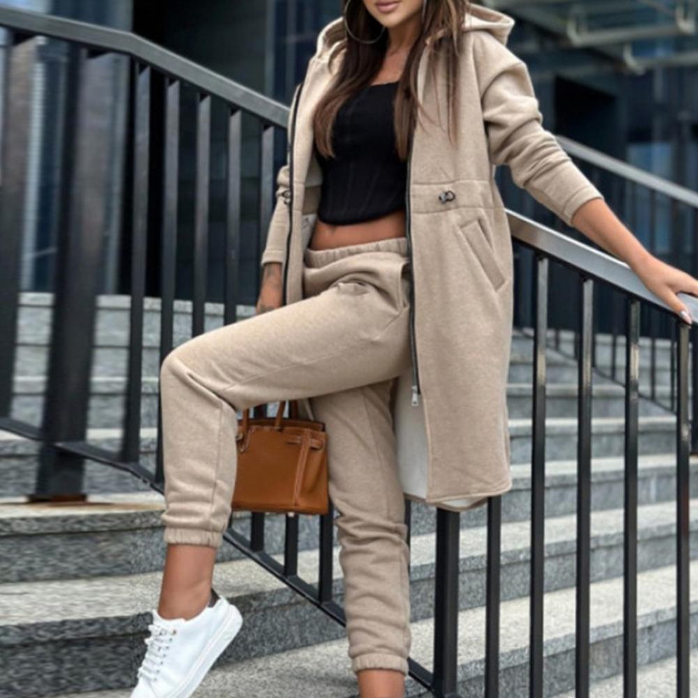Pants Set Women Tracksuit Zipp - огляд і ціна Winter Clothing Women Sale