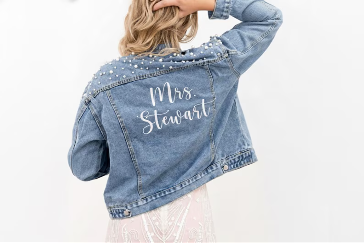 Custom Embroidered Bride Denim - огляд і ціна Winter Clothing Clearance Sale