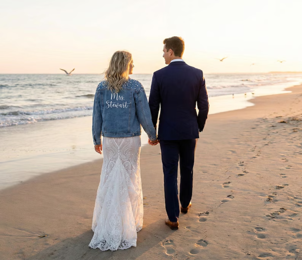 Custom Embroidered Bride Denim - огляд і ціна Winter Clothing Clearance Sale