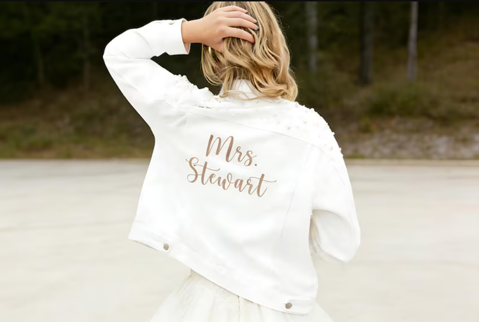 Custom Embroidered Bride Denim - огляд і ціна Winter Clothing Clearance Sale