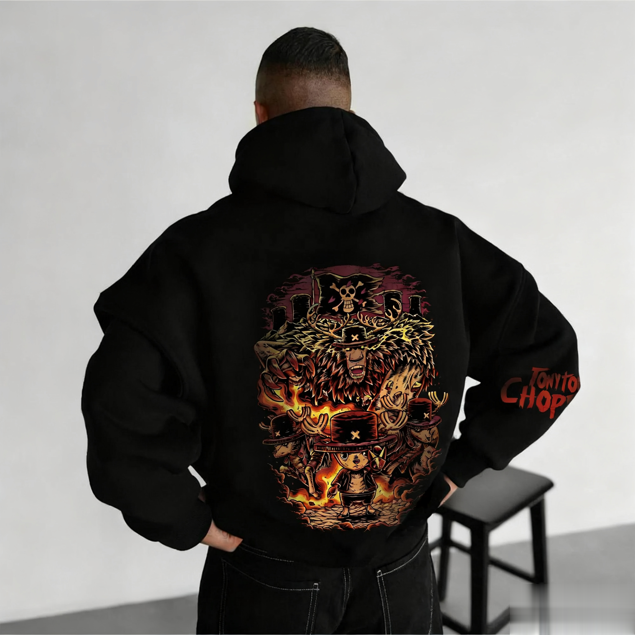 One Piece Chopper Graphic Pull - огляд і ціна Winter Clothing In Japan