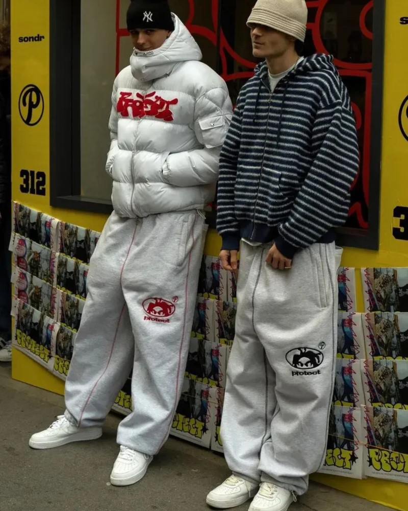 Man Embroidery Baggy Pants Car - огляд і ціна Winter Clothes Shop