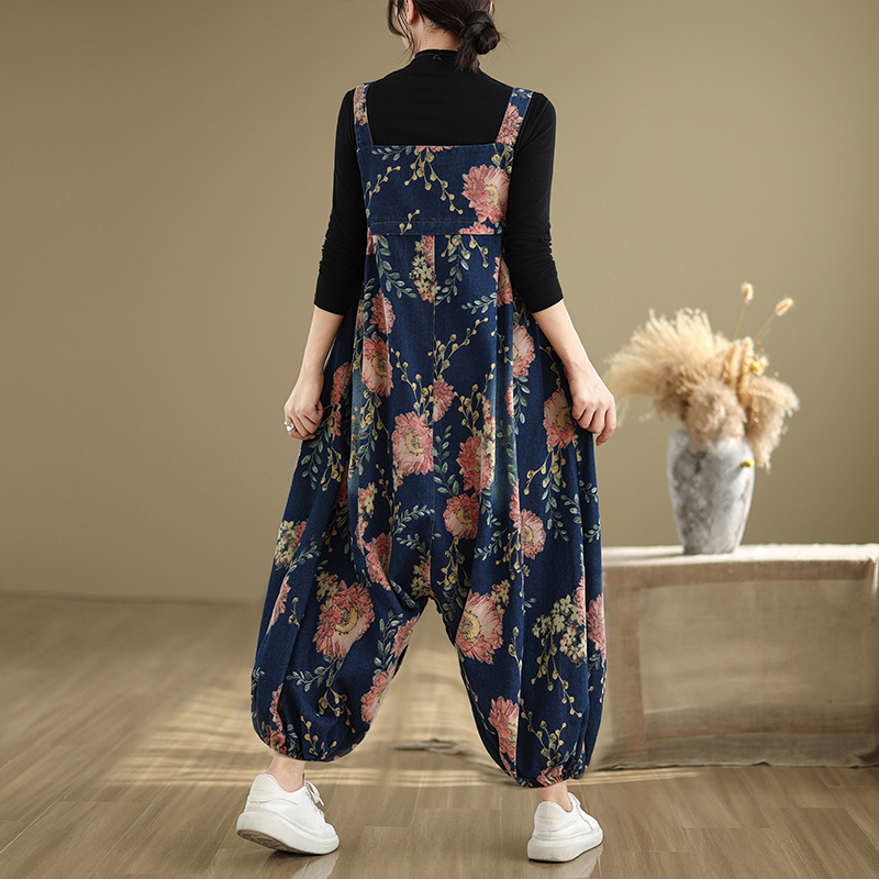 Loose Casual Denim Overalls fo - огляд і ціна Winter Clothing For Plus Size Women