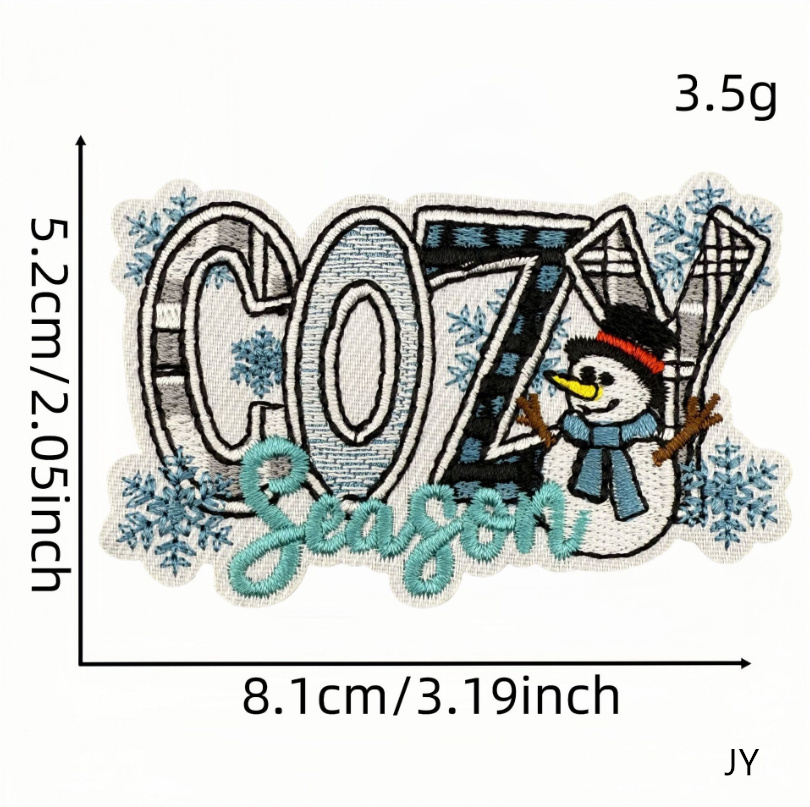 10 Pcs Snowman Winter Badges E - огляд і ціна Winter Clothing Pictures