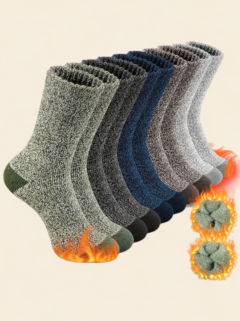 5 Pairs Merino Wool Socks For  - огляд і ціна Thermal Sock Merino