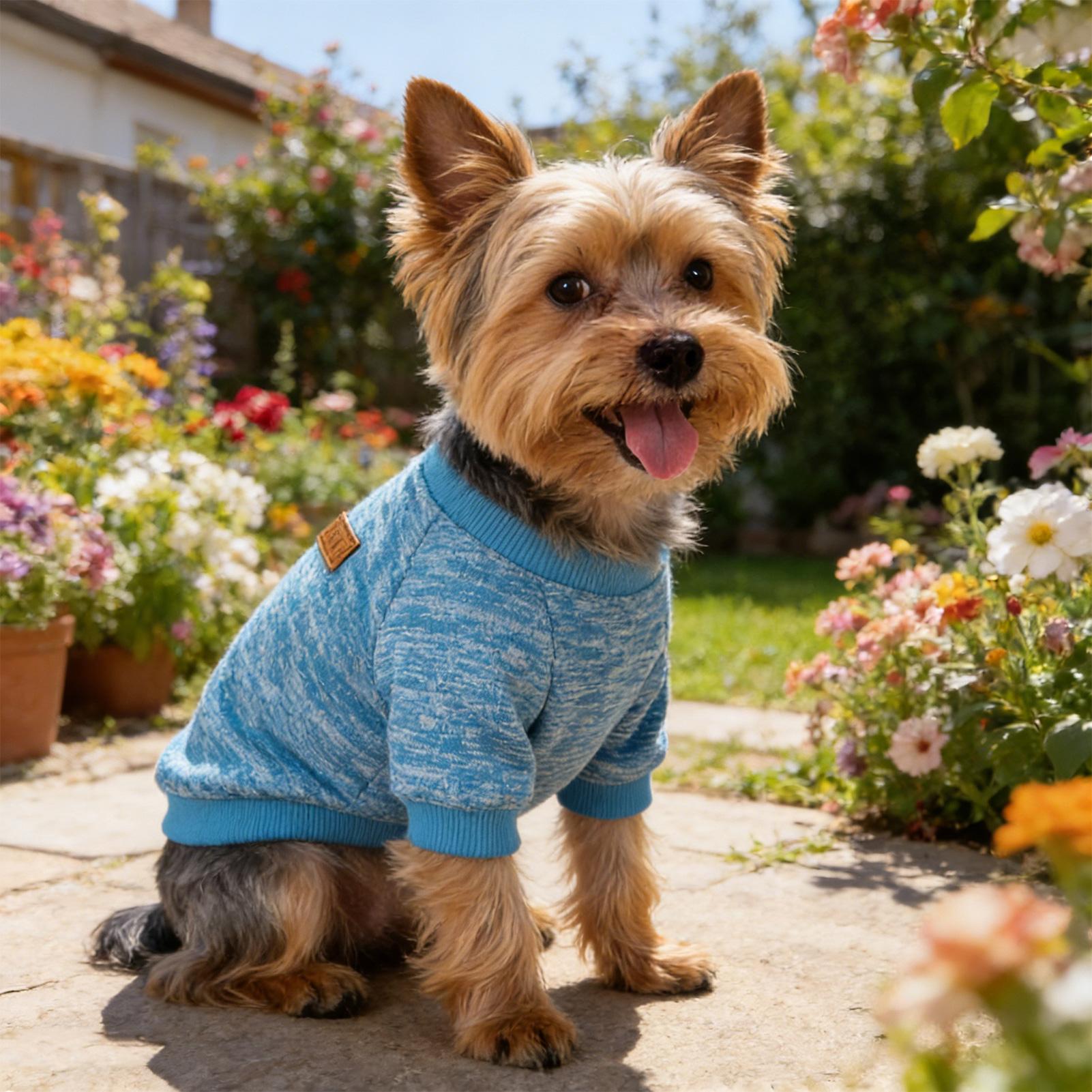 Small Dog Sweater Puppy Fleece - огляд і ціна Winter Clothes Shop