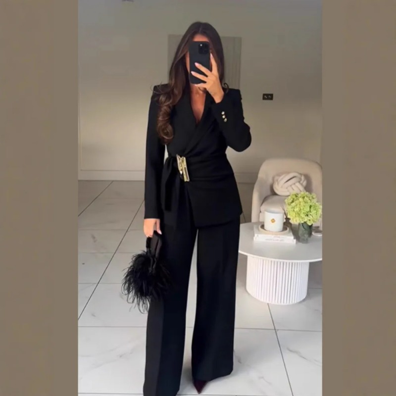 Women's Suit Pants Two-Piece S - огляд і ціна Winter Clothing Women Sale