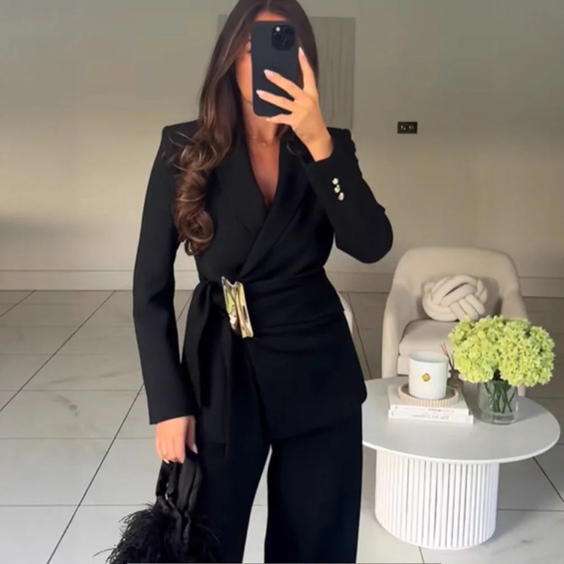 Women's Suit Pants Two-Piece S - огляд і ціна Winter Clothing Women Sale