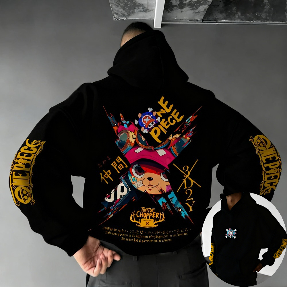 One Piece Men's Hoodie Sweatsh - огляд і ціна Winter Clothing In Japan