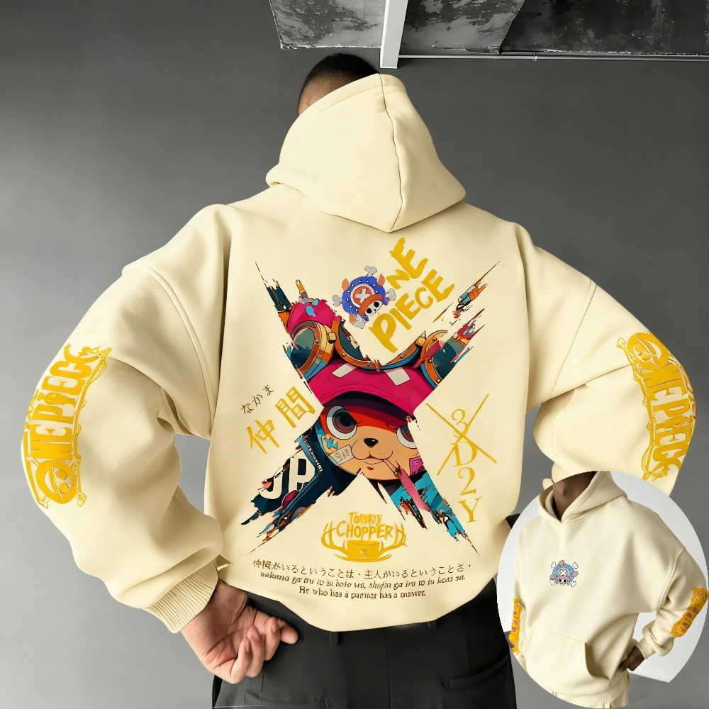 One Piece Men's Hoodie Sweatsh - огляд і ціна Winter Clothing In Japan