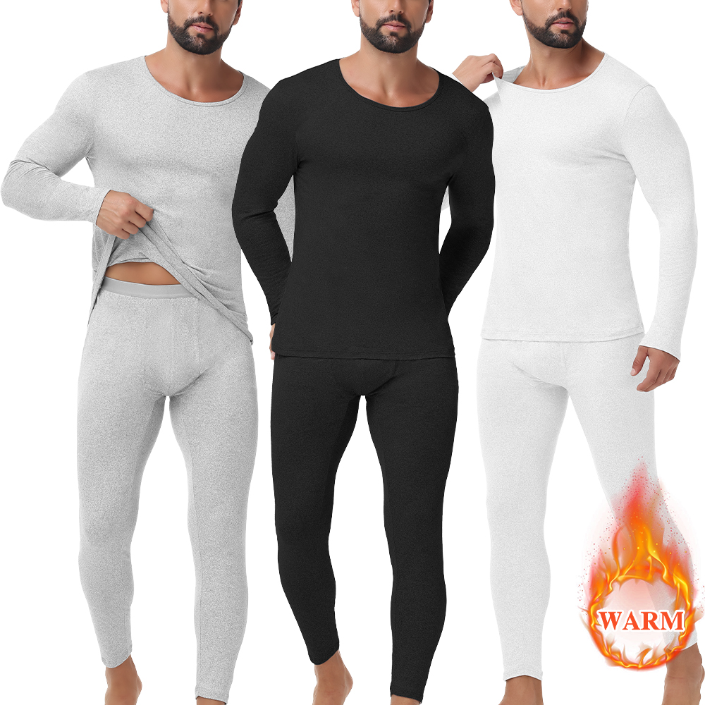 Mens Thermal Underwear Set Fle - огляд і ціна Winter Under Clothing