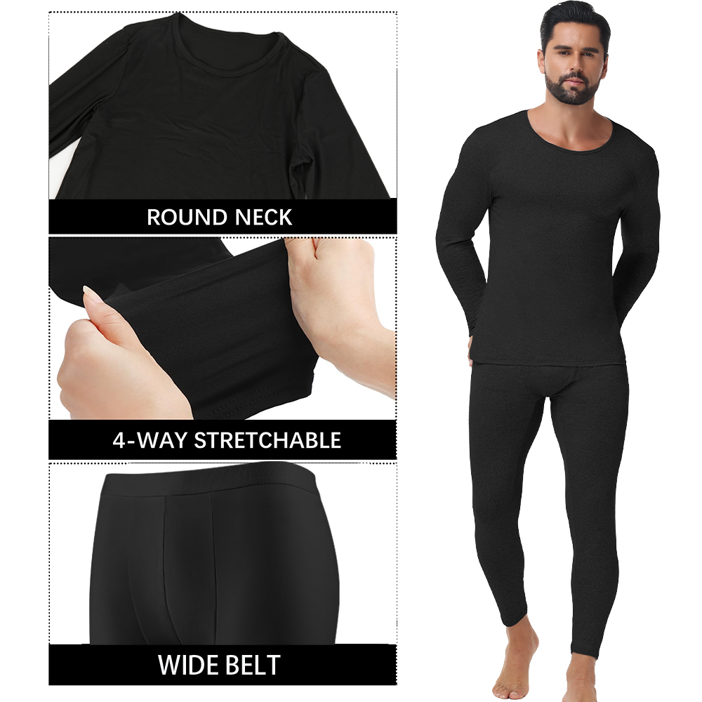 Mens Thermal Underwear Set Fle - огляд і ціна Winter Under Clothing