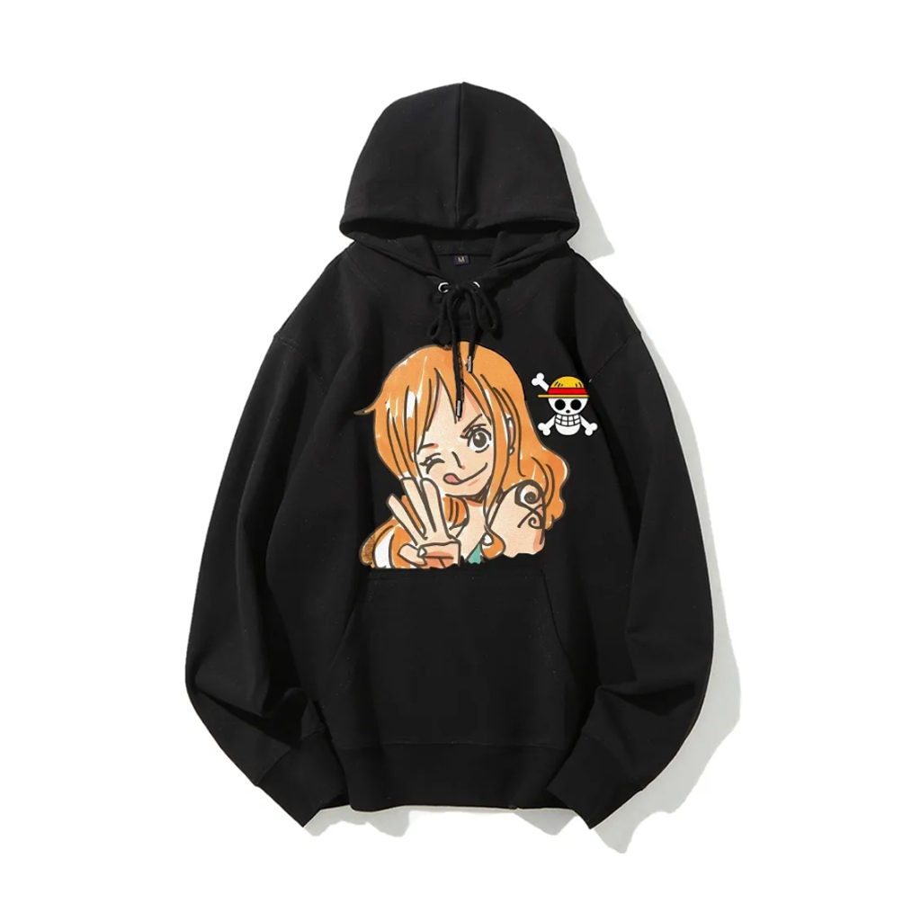 One Piece Nami Anime Hoodie Me - огляд і ціна Winter Clothing In Japan