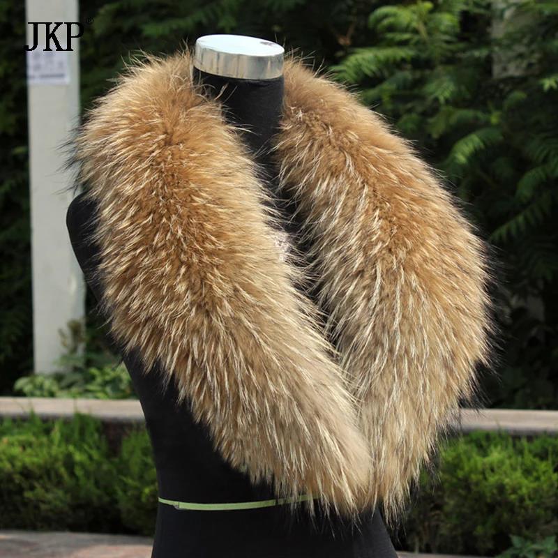 Natural Fur Collar Real raccoo - огляд і ціна Winter Clothing Clearance Sale