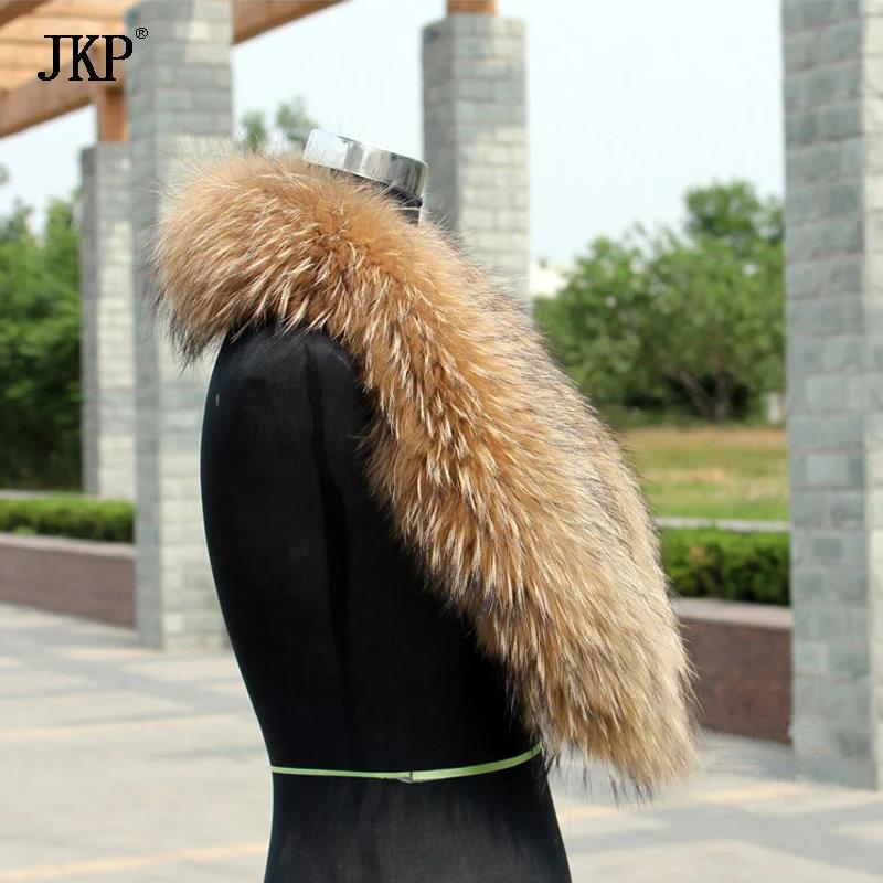 Natural Fur Collar Real raccoo - огляд і ціна Winter Clothing Clearance Sale