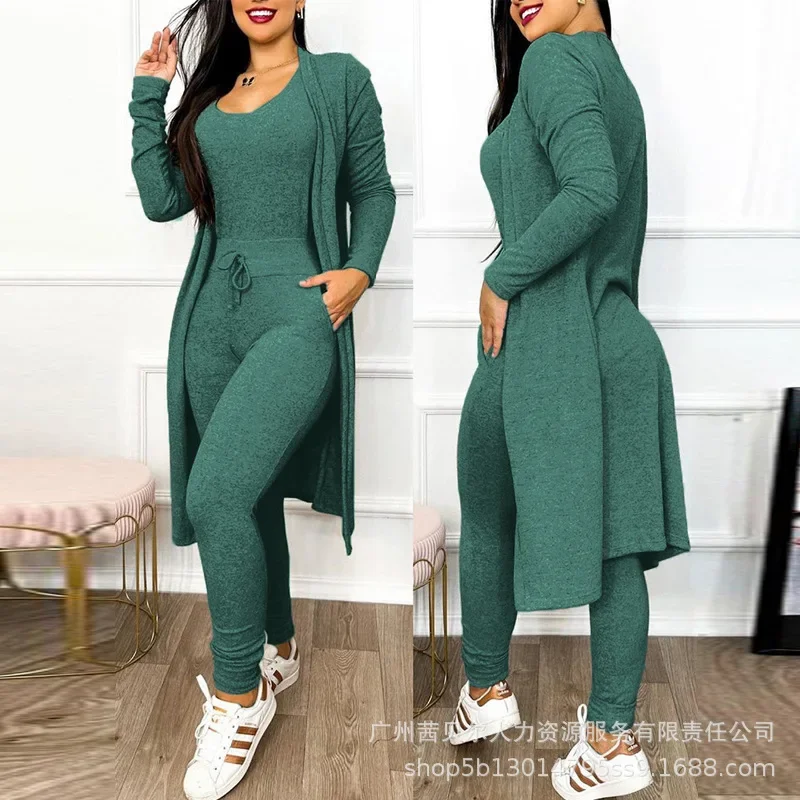 2026 Jumpsuit & Coat Set Autum - огляд і ціна Winter Clothing Women Sale