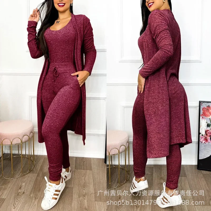 2026 Jumpsuit & Coat Set Autum - огляд і ціна Winter Clothing Women Sale