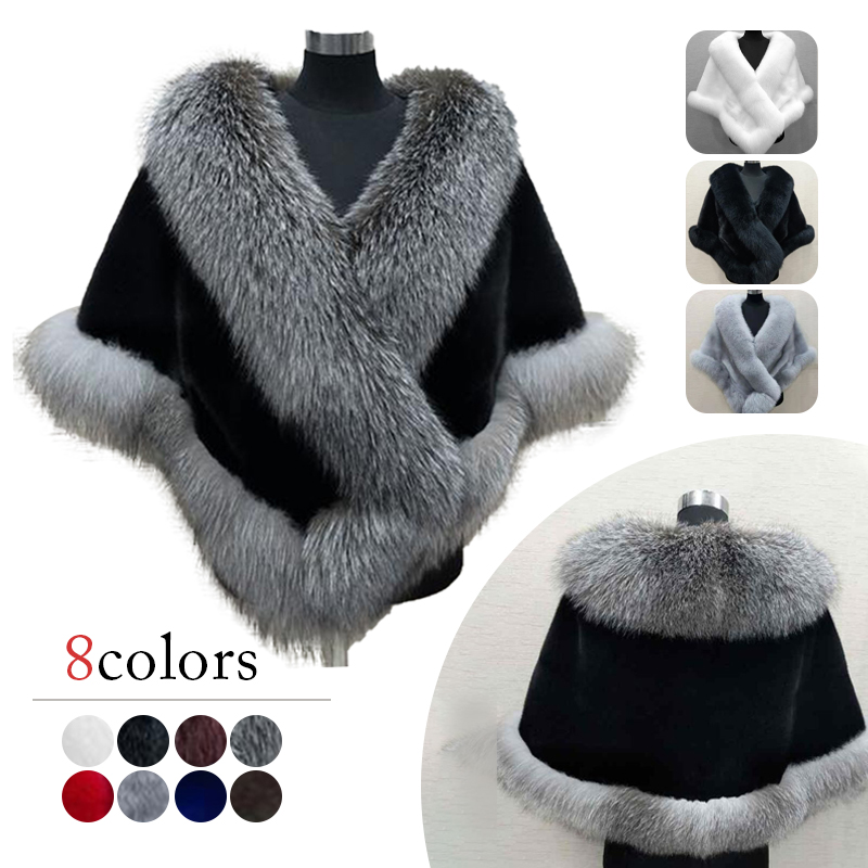 Women Winter Faux Mink Fox Fur - огляд і ціна Winter Clothing Clearance Sale
