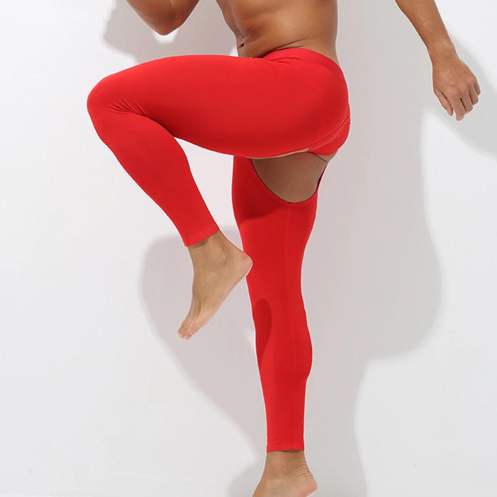 Mens Thermal Pants Open Crotch - огляд і ціна Winter Under Clothing