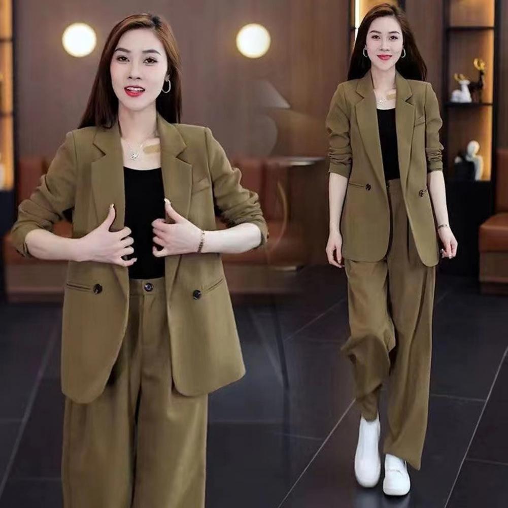 Women Coat Pants Set Formal Co - огляд і ціна Winter Clothing Women Sale