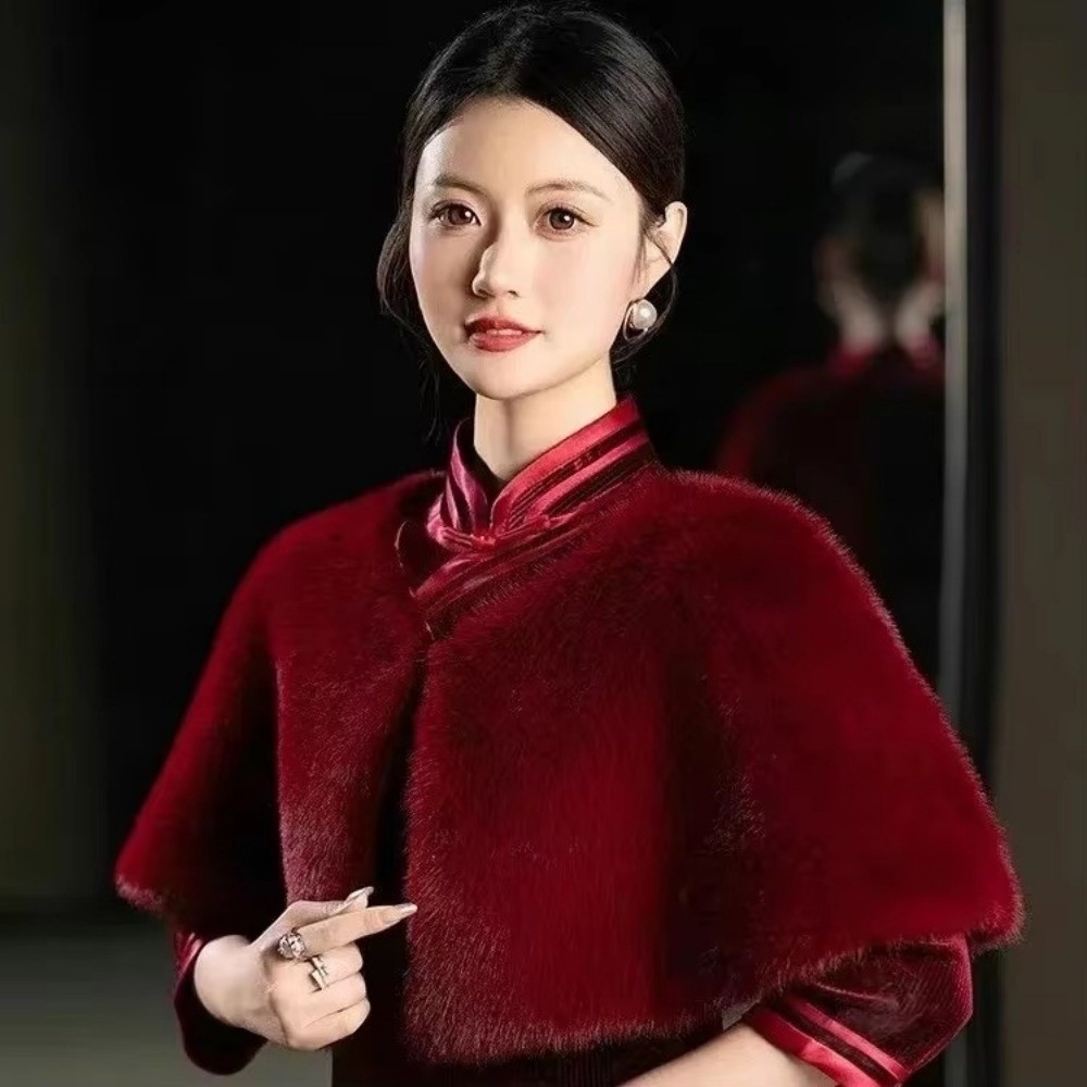 Winter Large Collar Shawl Hand - огляд і ціна Winter Clothing Clearance Sale