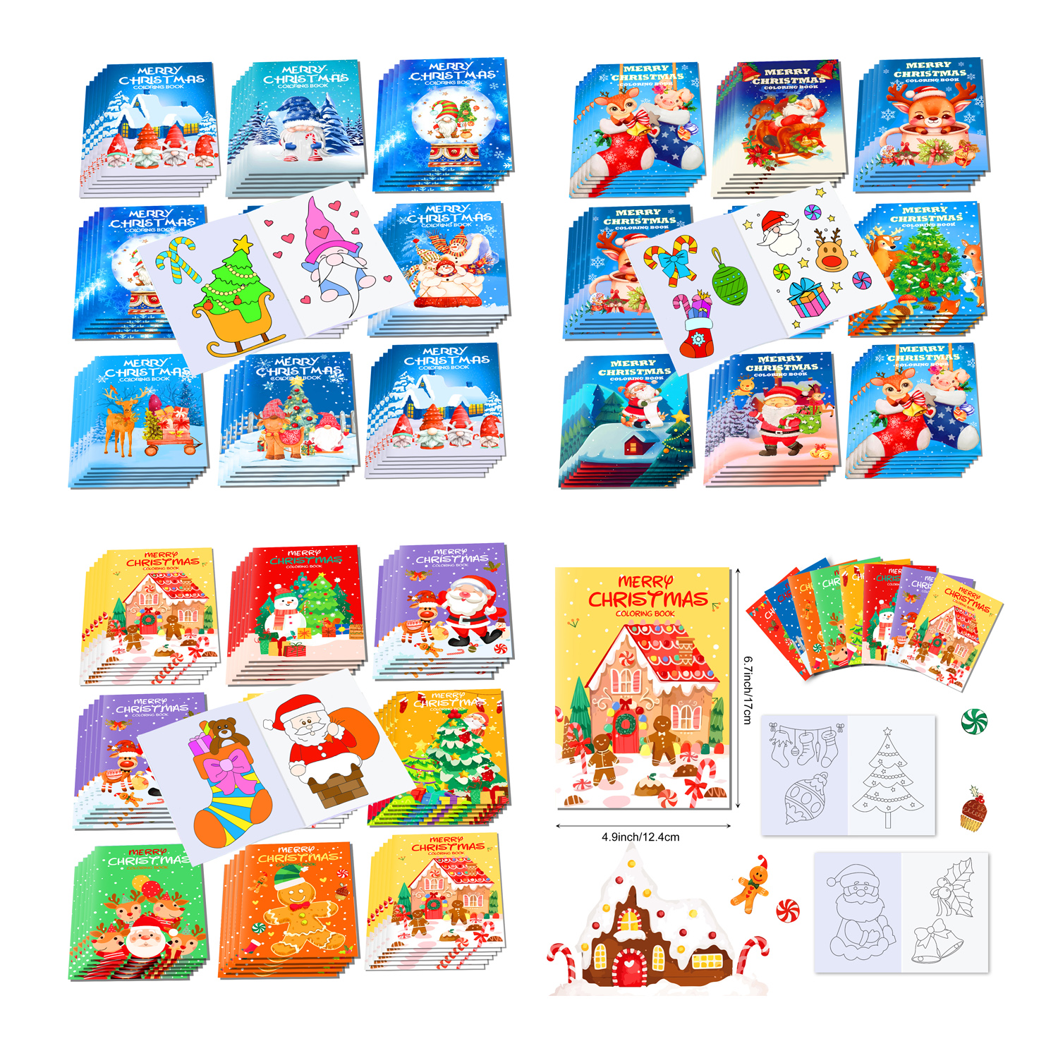 16pcs Cartoon Merry Christmas  - огляд і ціна Winter Clothing Pictures