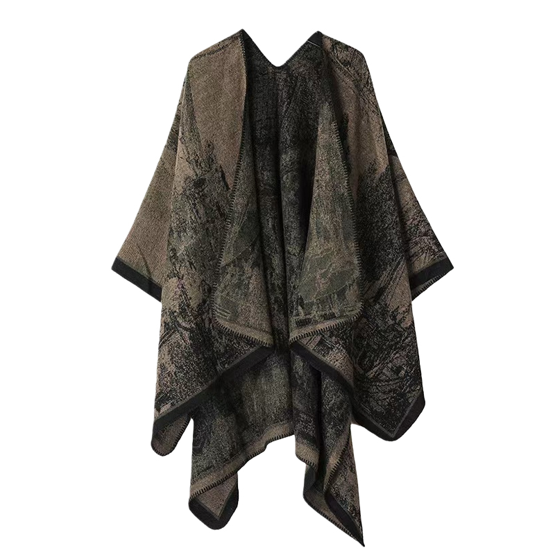 Printed Knitted Shawl for Wome - огляд і ціна Winter Clothing Ideas