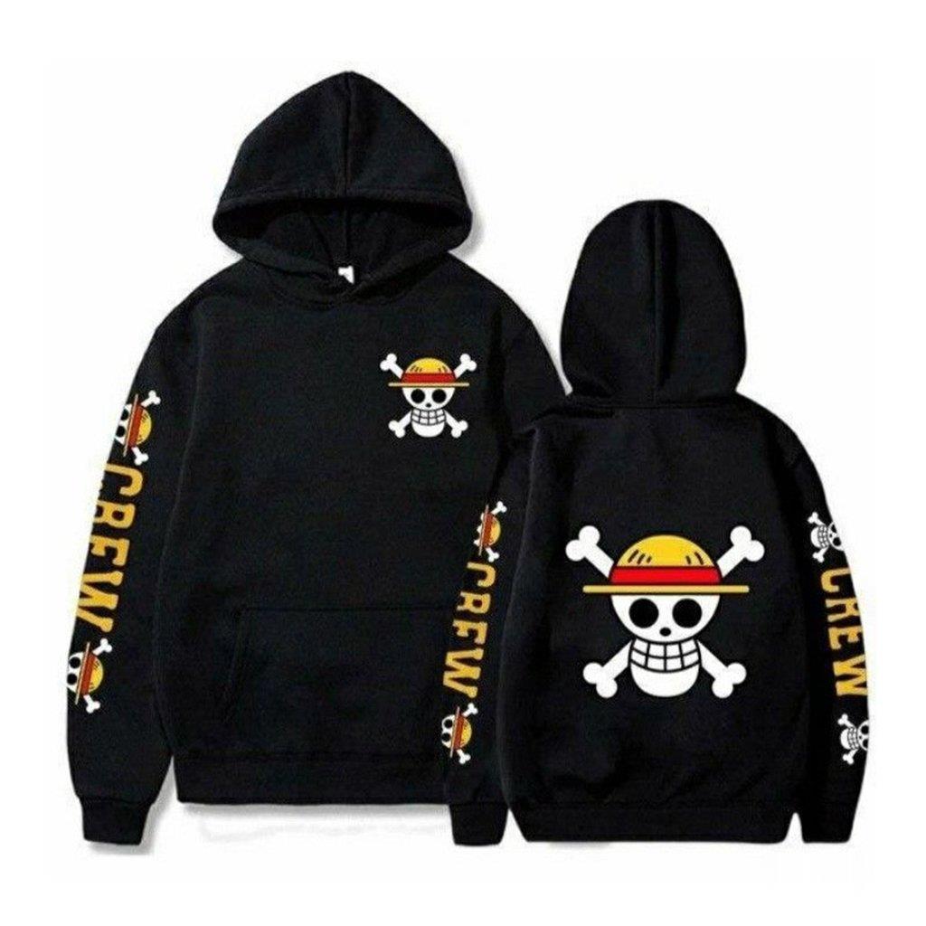 One Piece Skull Print Hoodie M - огляд і ціна Winter Clothing In Japan