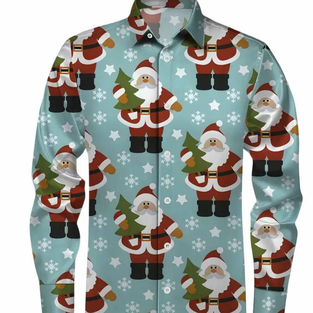 Men's Long-Sleeved Christmas P - огляд і ціна Winter Clothing Ideas