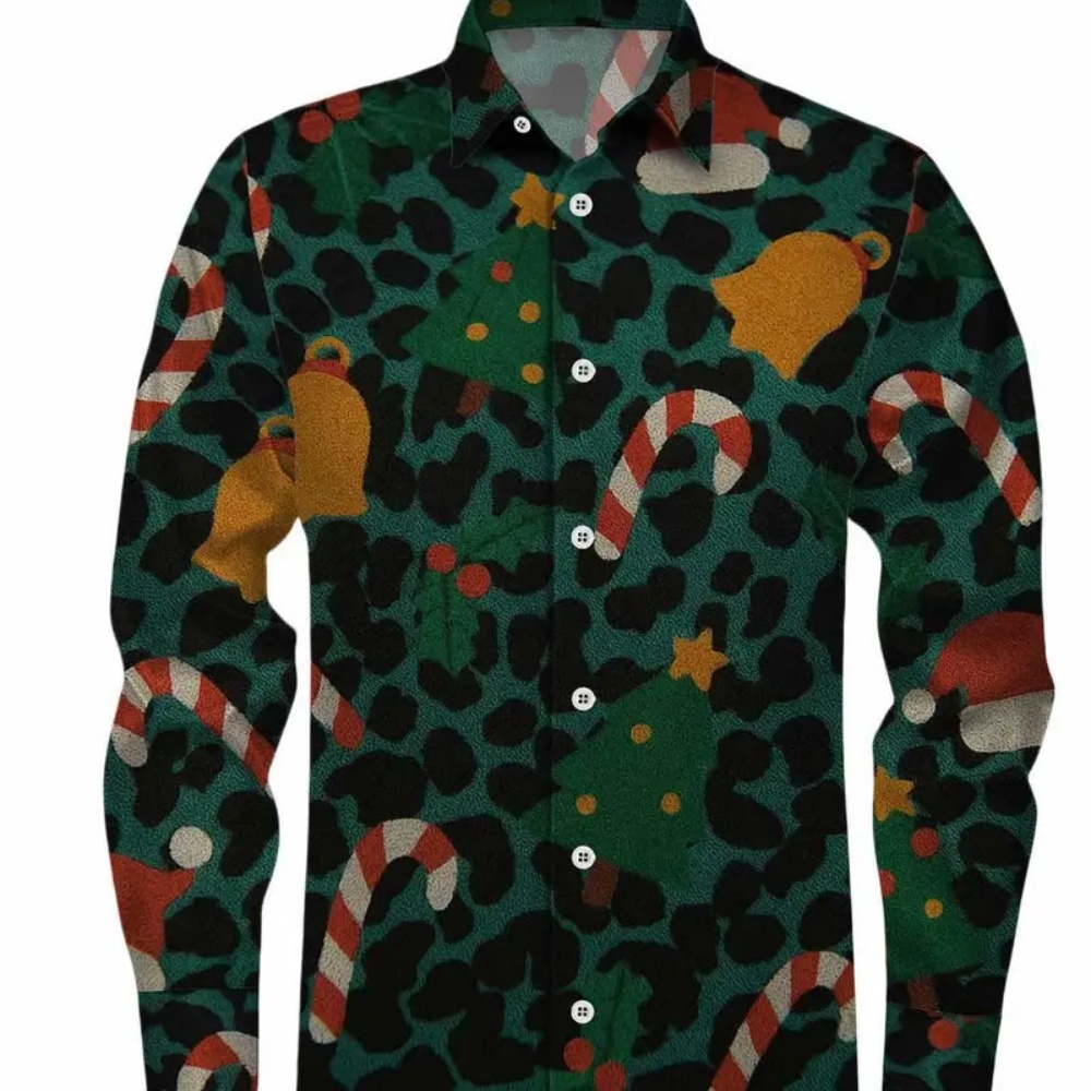 Men's Long-Sleeved Christmas P - огляд і ціна Winter Clothing Ideas