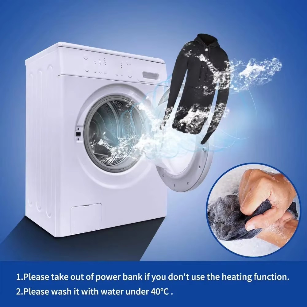 Women USB Heating Hoodies men  - огляд і ціна Winter Clothing Clearance Sale