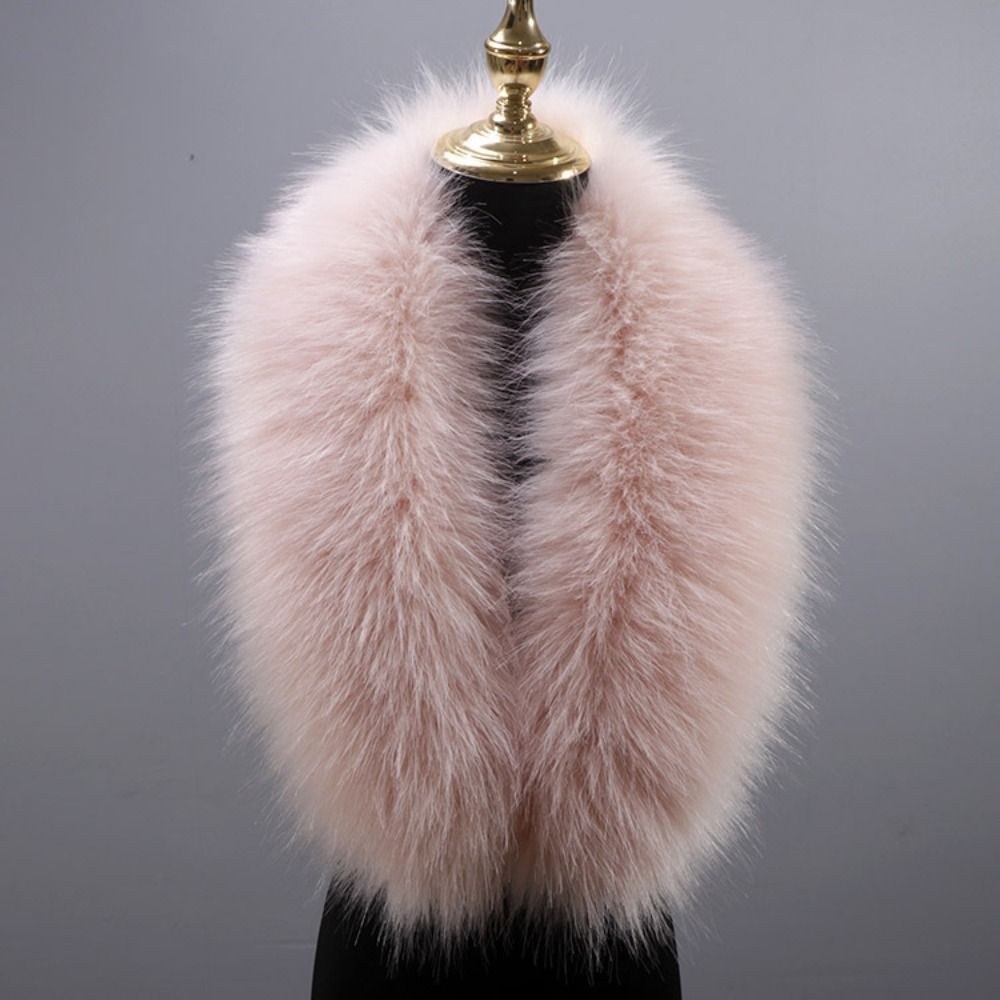 New 80cm Large Faux Fur Collar - огляд і ціна Winter Clothing Clearance Sale