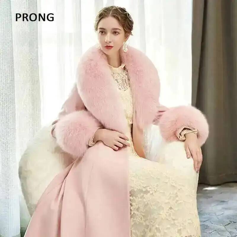 100% Real Fox Fur Collar Winte - огляд і ціна Winter Clothing Clearance Sale