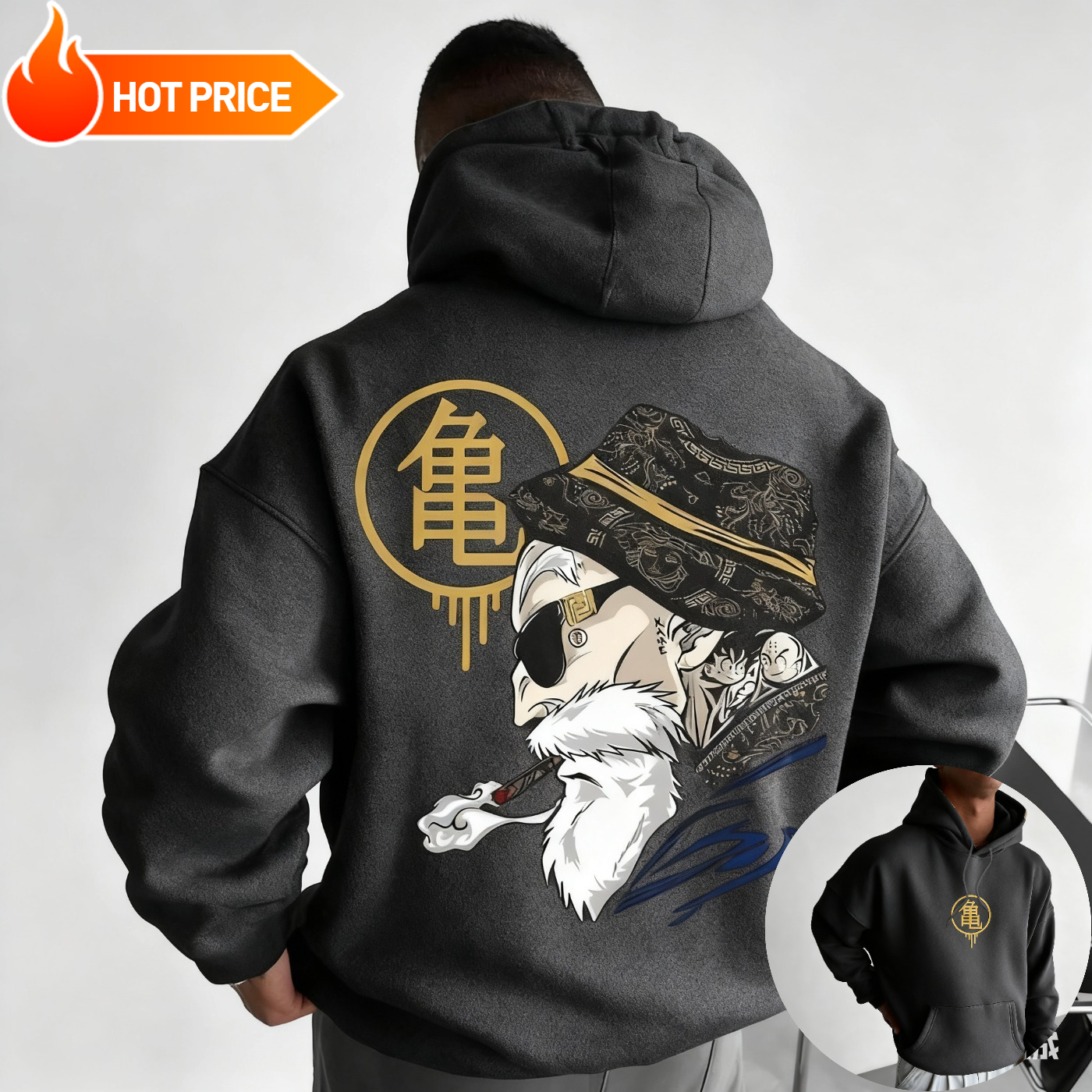 Master Roshi Dragon Ball Saiya - огляд і ціна Winter Clothing In Japan