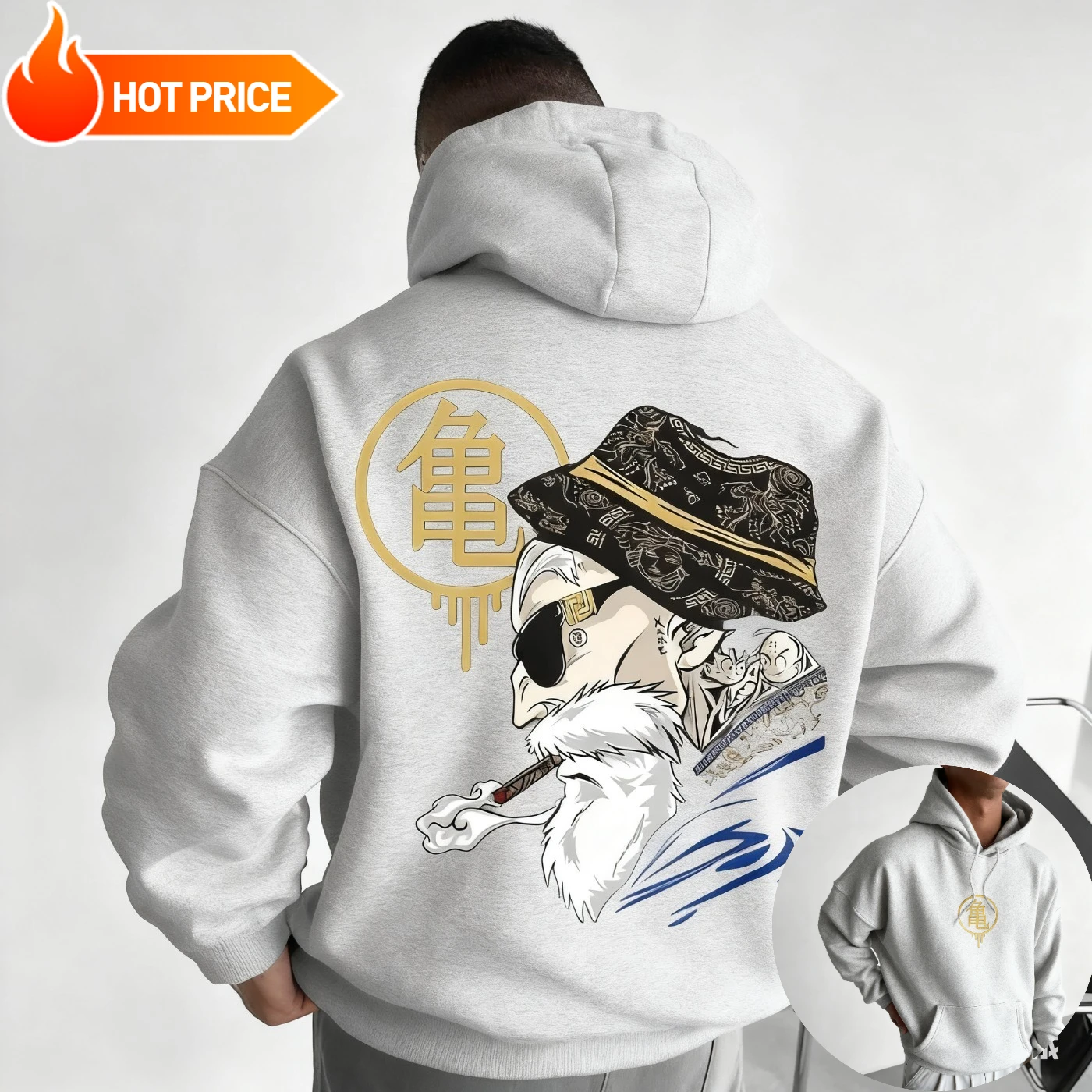 Master Roshi Dragon Ball Saiya - огляд і ціна Winter Clothing In Japan