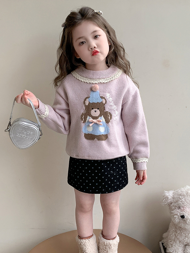Sweet Sle Bear Print Lace  Gir - огляд і ціна Winter Under Clothing