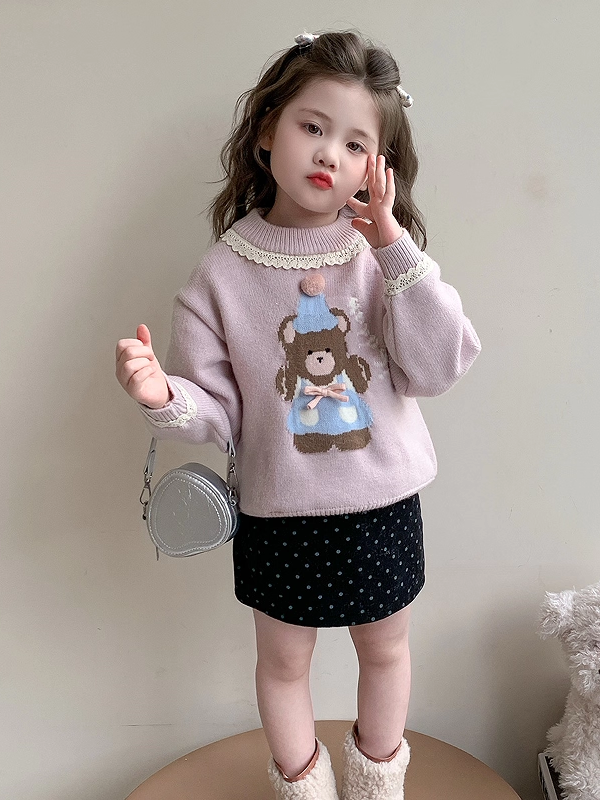 Sweet Sle Bear Print Lace  Gir - огляд і ціна Winter Under Clothing