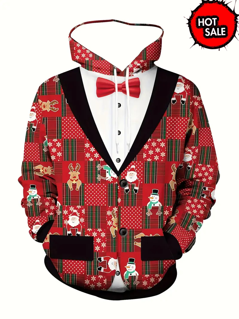 Christmas Unisex Hooded Sweats - огляд і ціна Winter Clothing Kids Sale