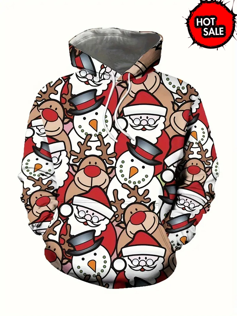Christmas Unisex Hooded Sweats - огляд і ціна Winter Clothing Kids Sale