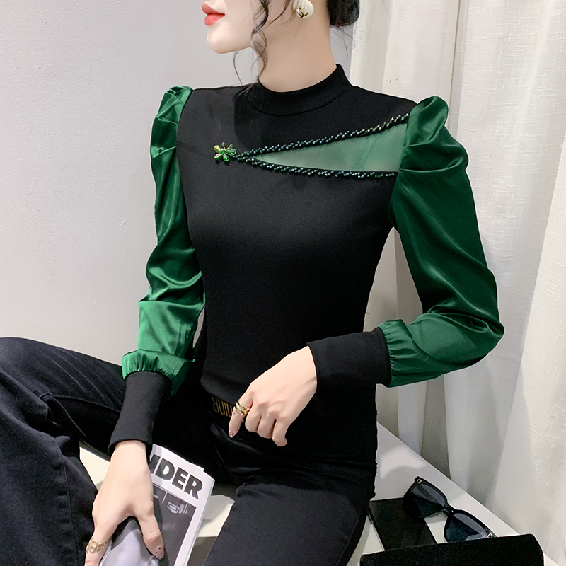 Elegant Slim Beading Shirt Wom - огляд і ціна Winter Clothing Colors