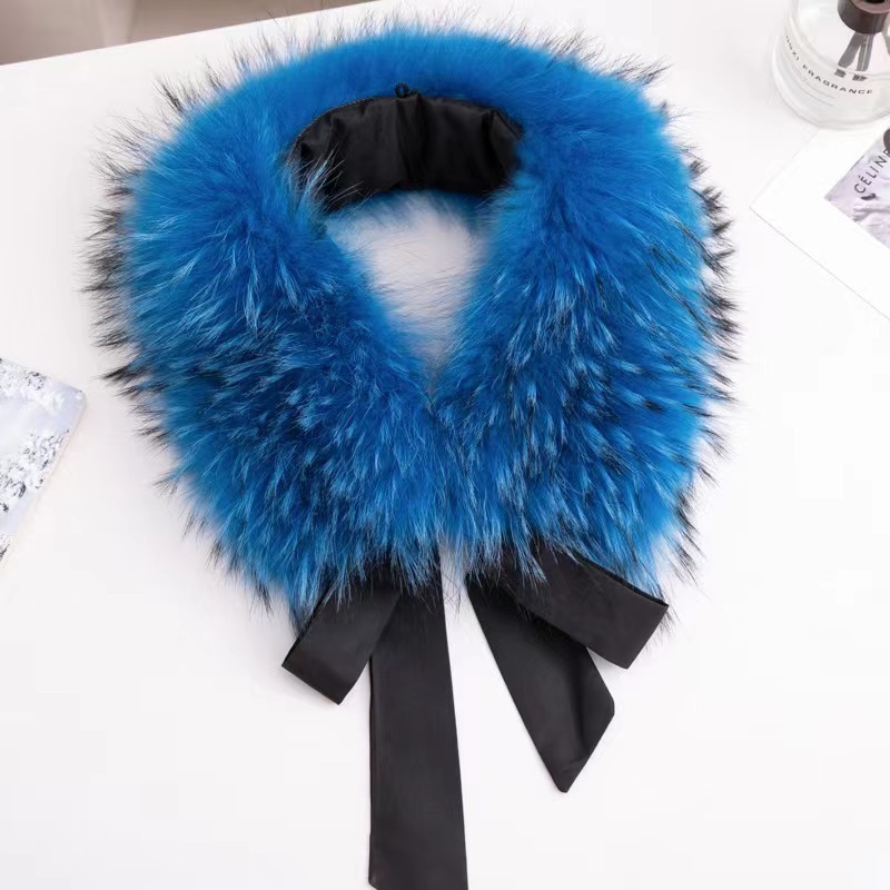 Natural Raccoon Fur Collar War - огляд і ціна Winter Clothing Clearance Sale