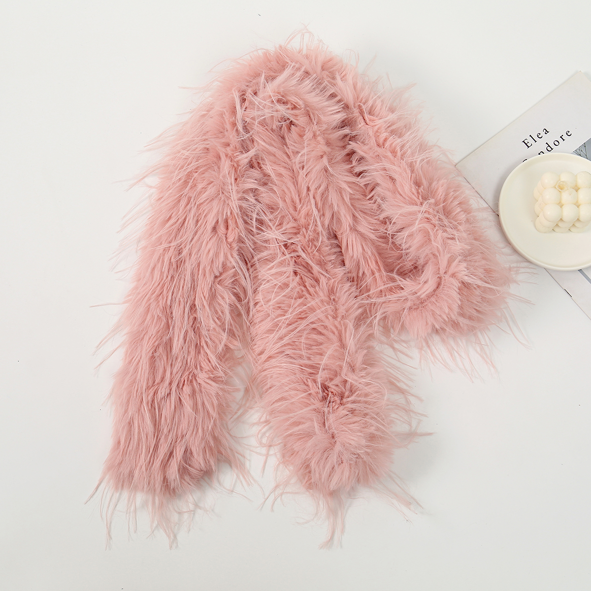 Women Faux Rabbit Fur Long Sca - огляд і ціна Winter Clothing Clearance Sale